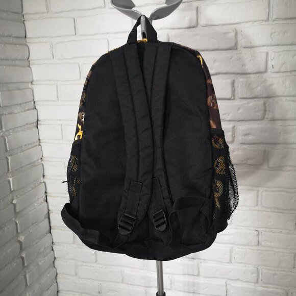 The Children's Place Youth's Unisex Black with Brown & Yellow Emoji's Backpack - Picture 2 of 10